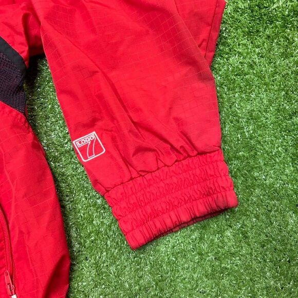 Detroit Red Wings Vintage 90s Logo 7 Jacket Men’s Size XL Red - Picture 2 of 9